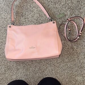🩷Coach Pink Mia Shoulder Bag